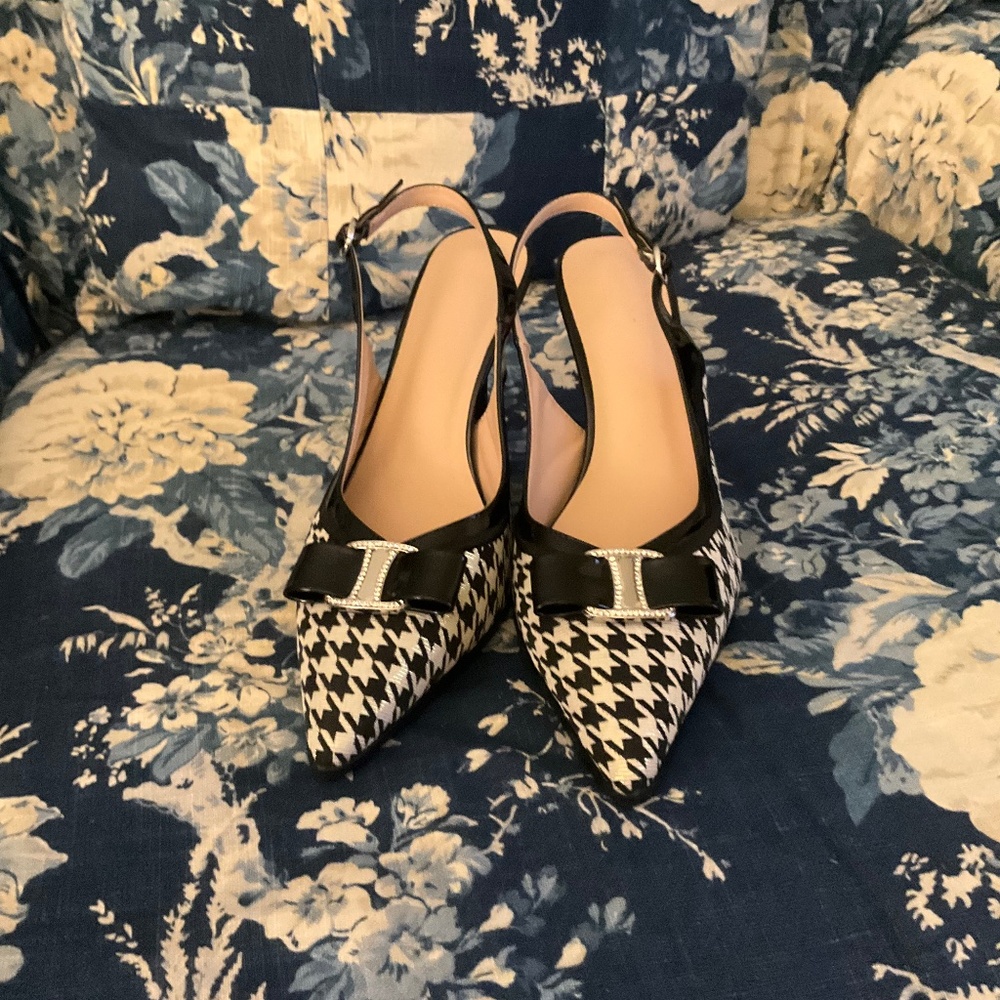 Eldolf Houndstooth Stilettos